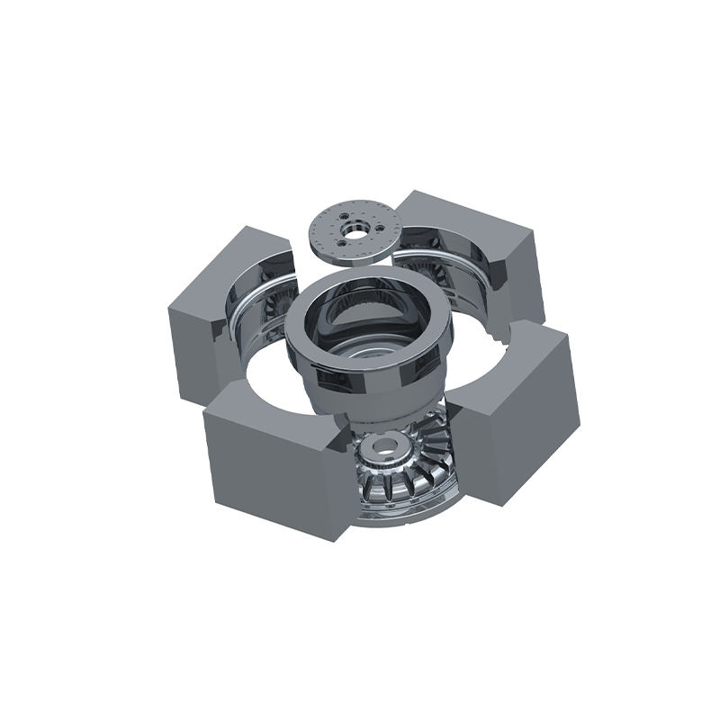 휠 허브 물 미스트 냉각식 저압 금형